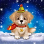 Logo of Cute Puppy Live Wallpaper android Application 