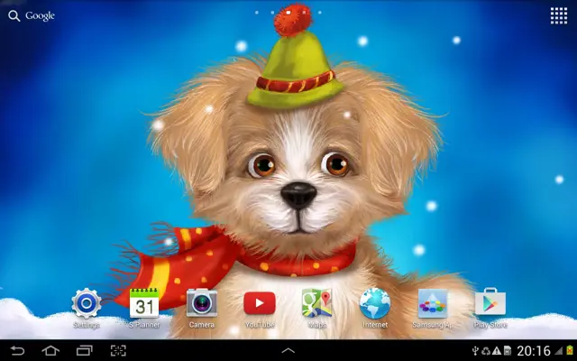 Cute Puppy Live Wallpaper android App screenshot 5