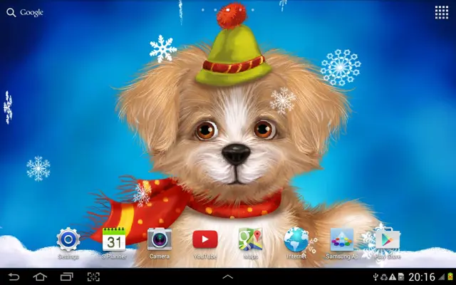 Cute Puppy Live Wallpaper android App screenshot 6